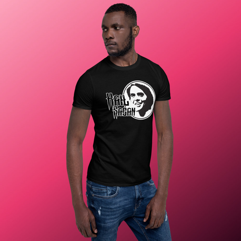 Black Hail Sagan Short-Sleeve Unisex T-Shirt