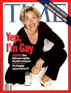 Ellen comes out