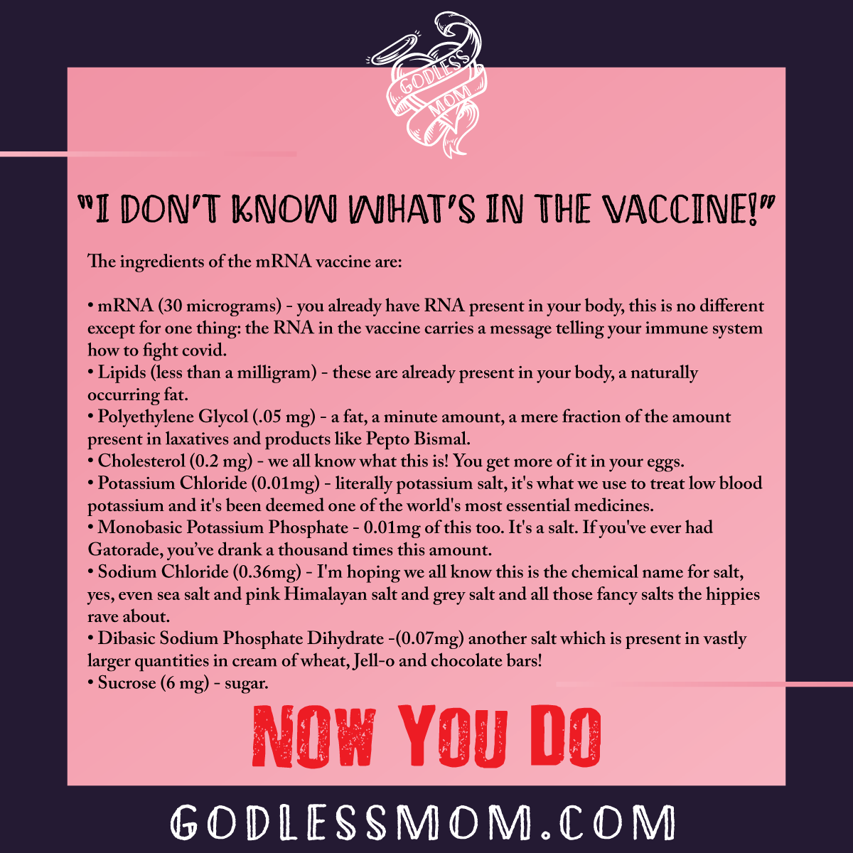 Covid vaccine ingredients