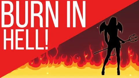 Video: BURN IN HELL HEATHEN!