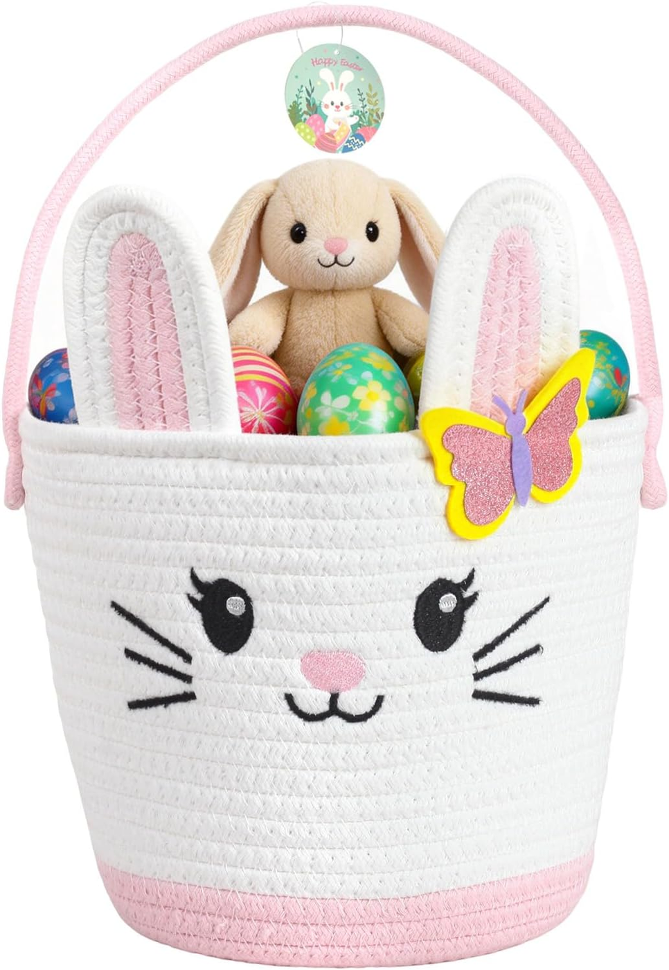 cotton rope easter basket
