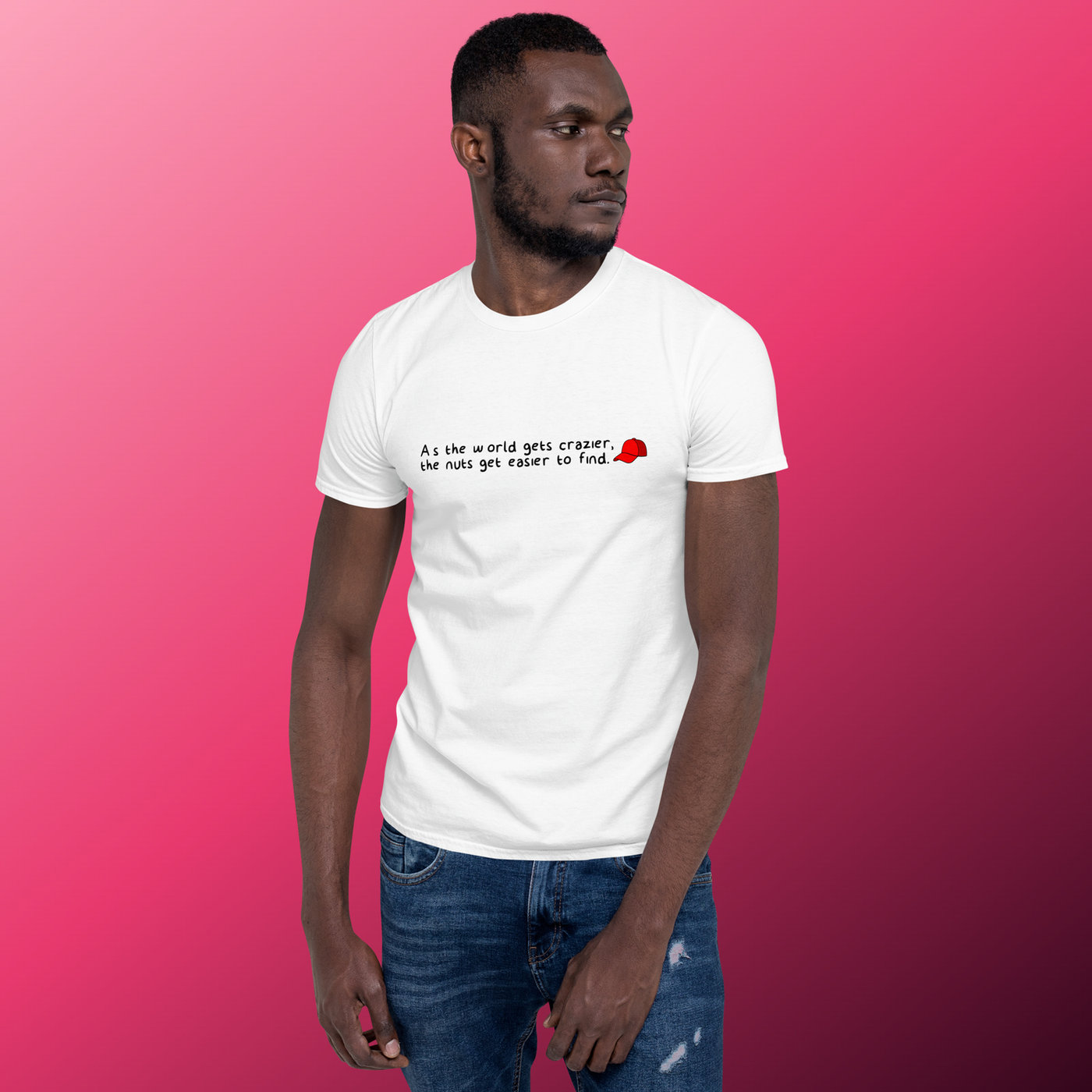 Anti-MAGA Hat T-shirt Short-Sleeve Unisex T-Shirt