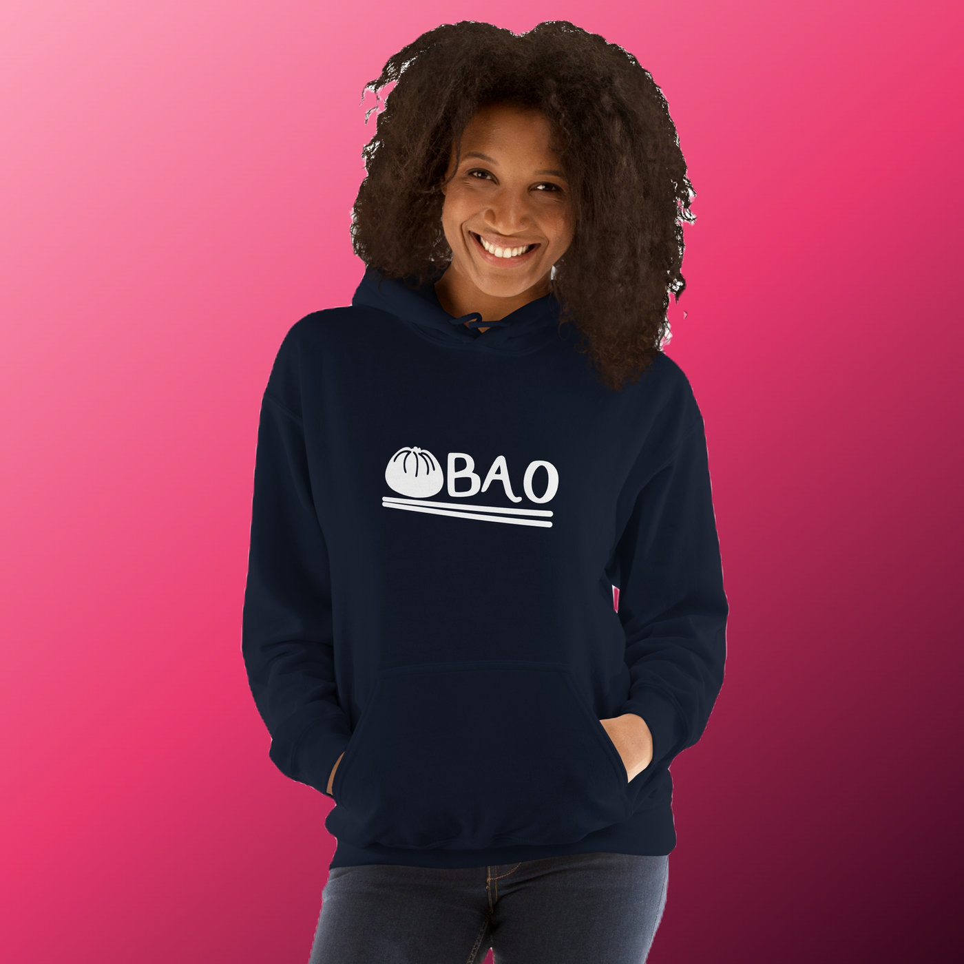 Unisex Bao Hoodie For Foodies And Lovers Of Steamed Buns