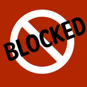 blocked
