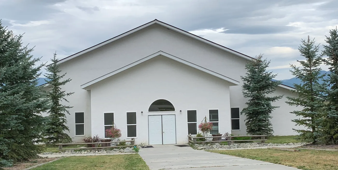 The church in Bountiful, BC