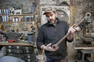 Jimmy Diresta in his shop