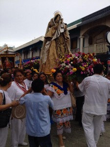 The virgin del Carmen
