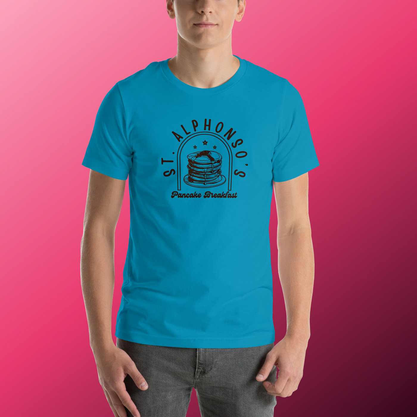 St. Alphonso's Pancake Breakfast Unisex t-shirt