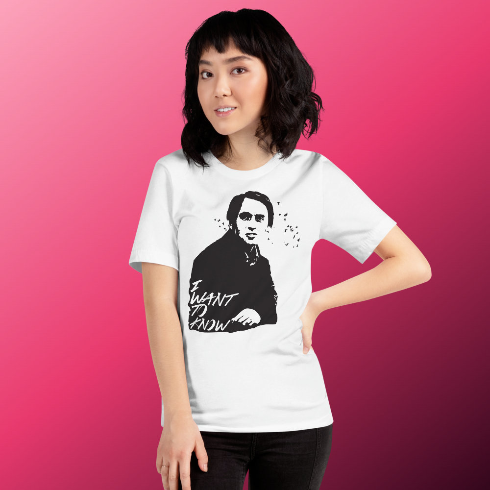 Carl Sagan Short-Sleeve Unisex T-Shirt