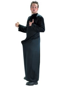 Priest with a boner halloween costume
