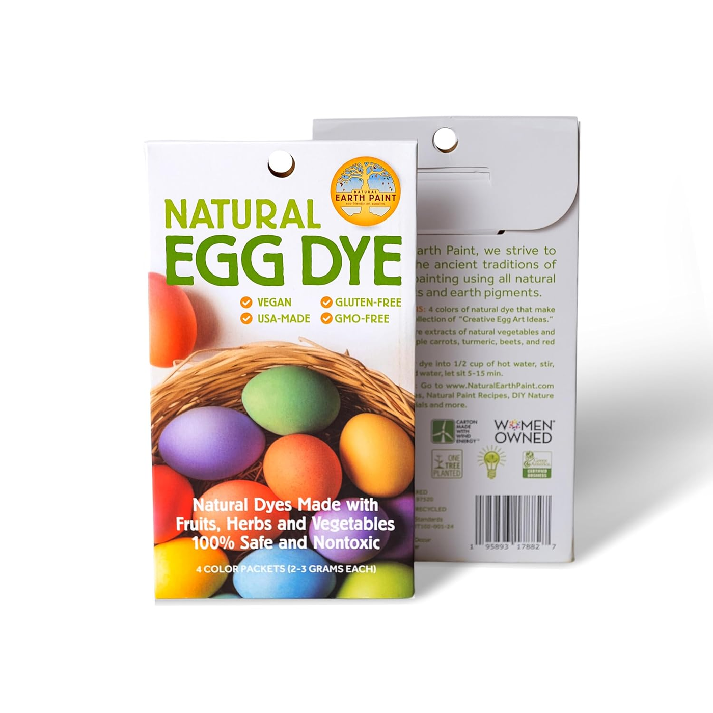 natural earth paint egg dye kit