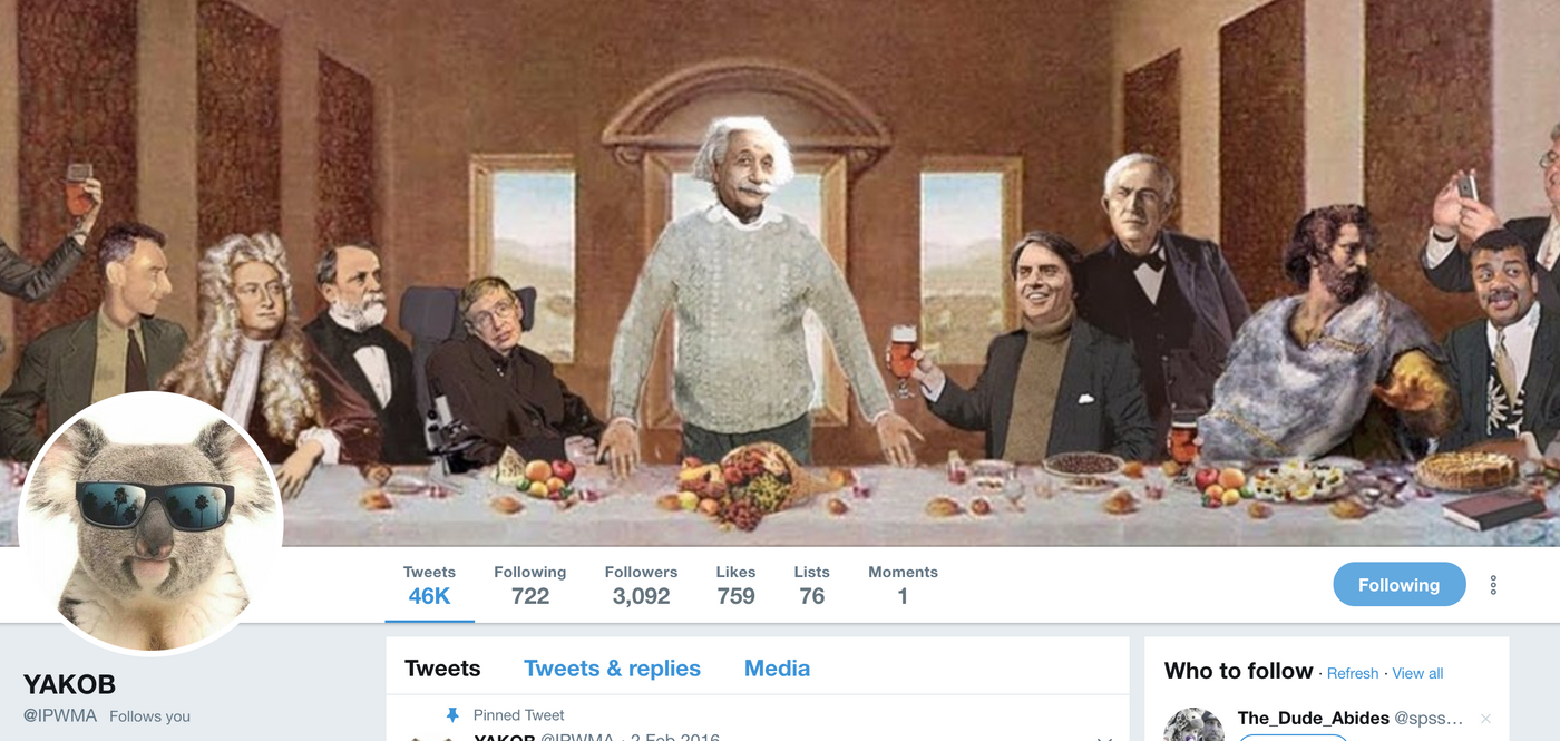 Follow Friday: Yakob, Mr Oz & Slaywhore
