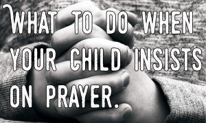 Child prayer atheist