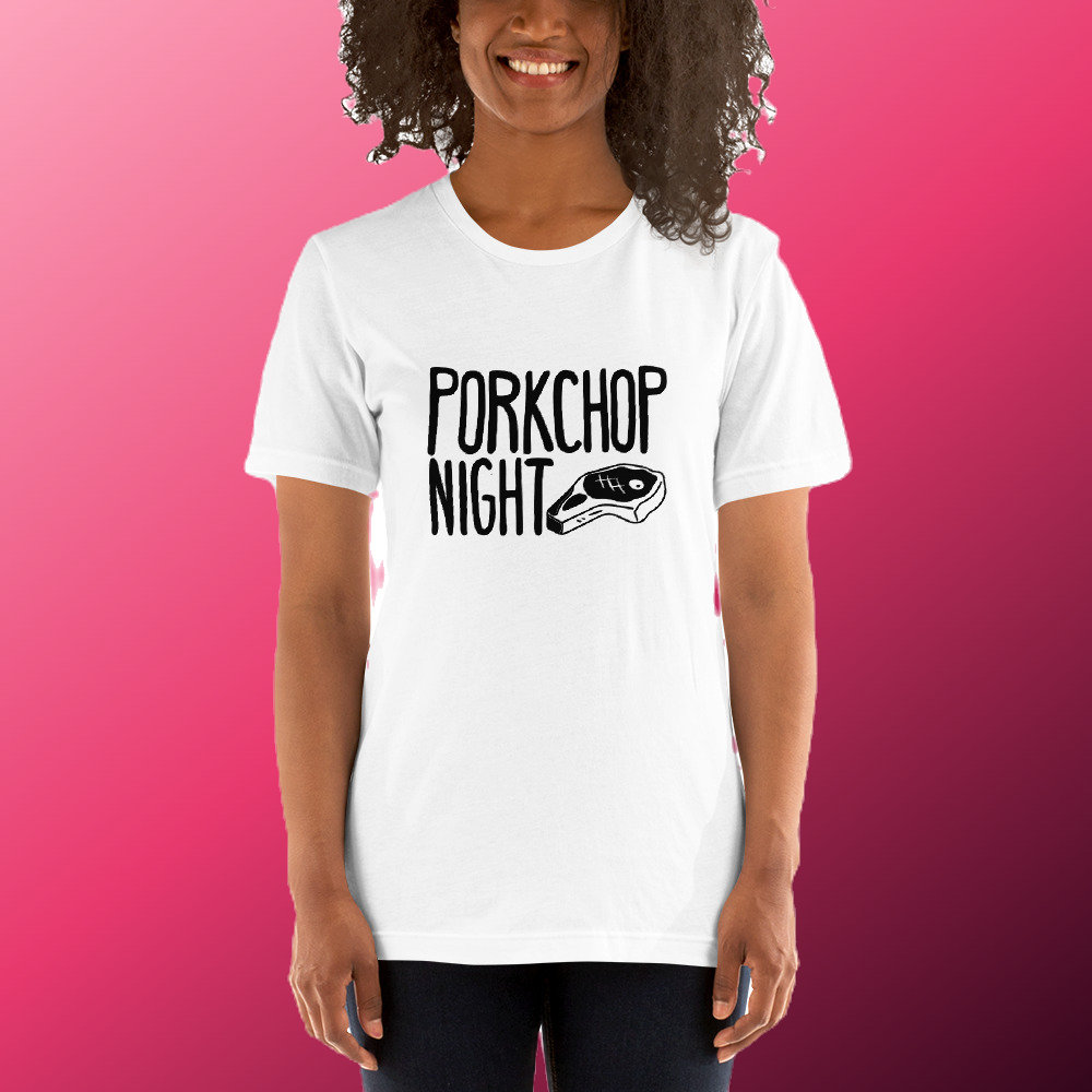 Pork Chop Night Short-Sleeve Unisex T-Shirt
