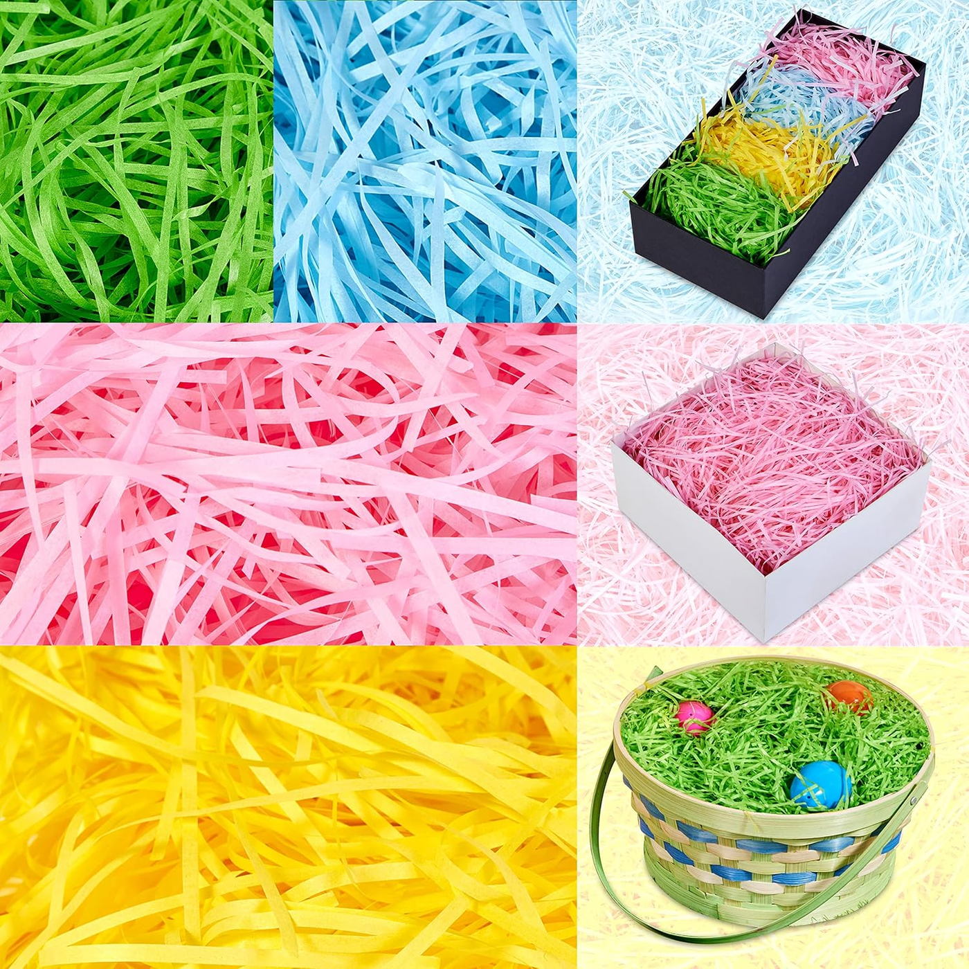 Shredded easter basket filler