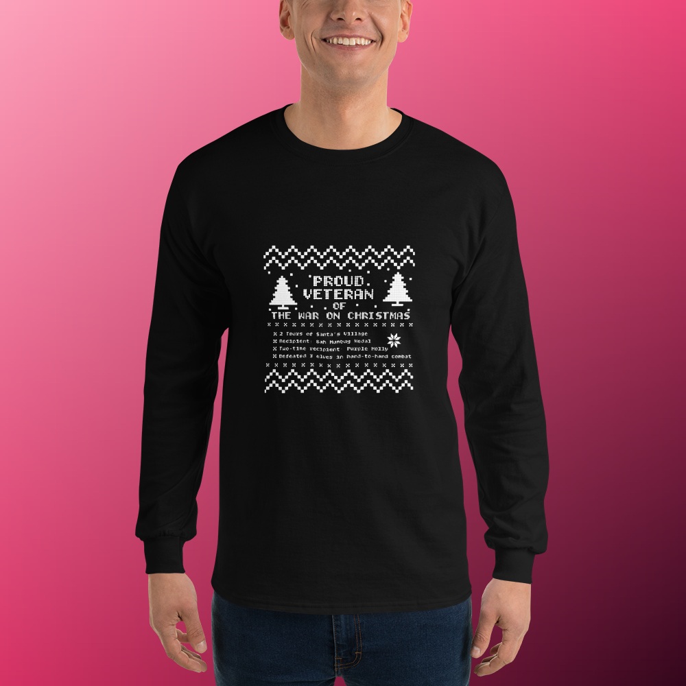 Christmas Veteran Long-Sleeve T-Shirt