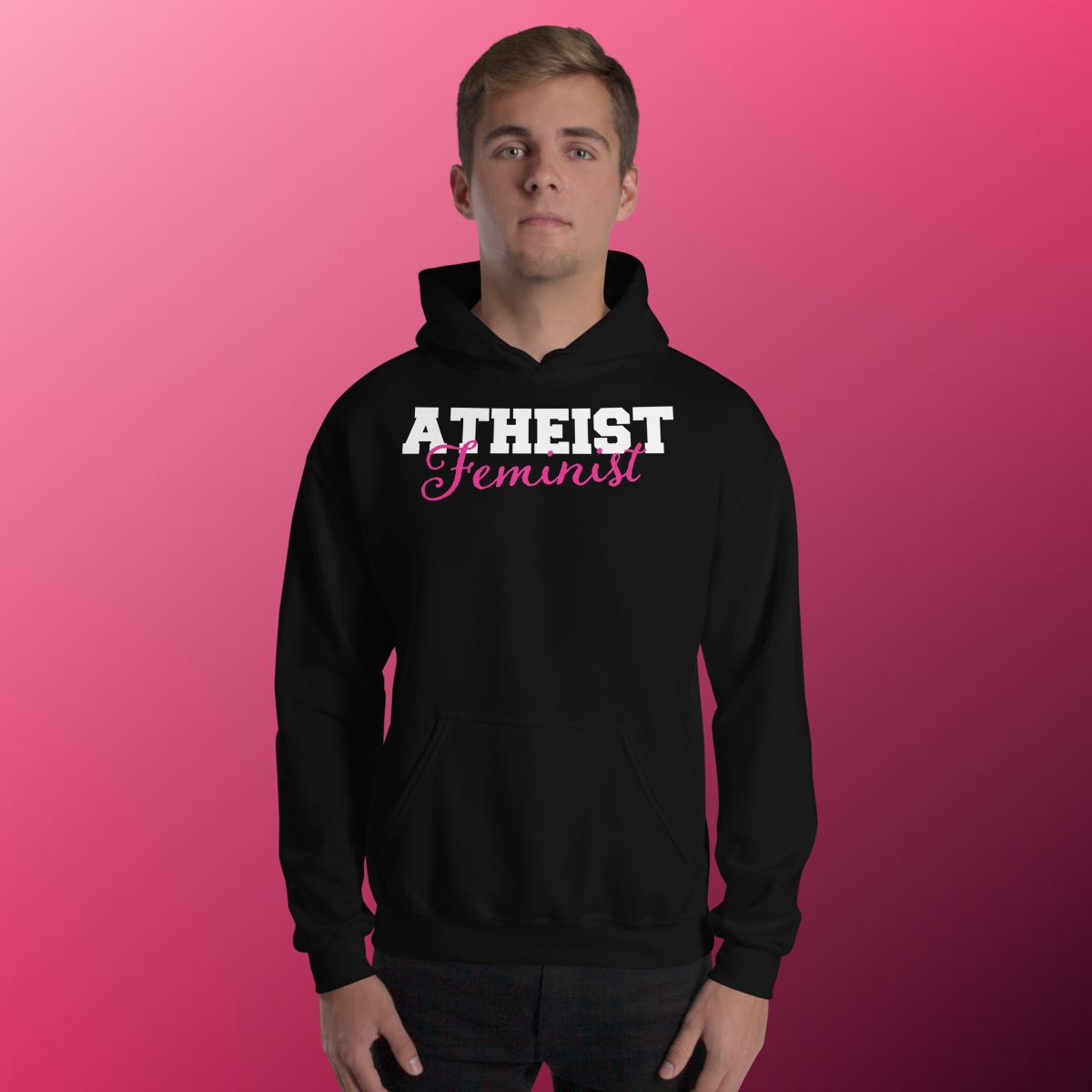 Atheist Feminist Hoodie