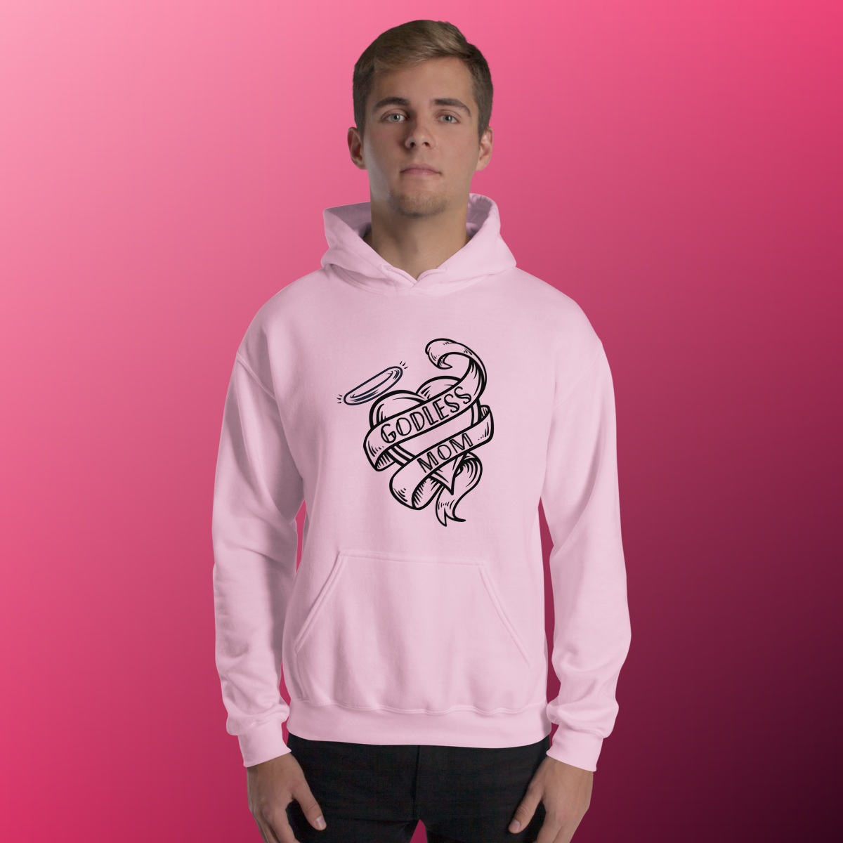 Godless Mom Hoodie product view 8