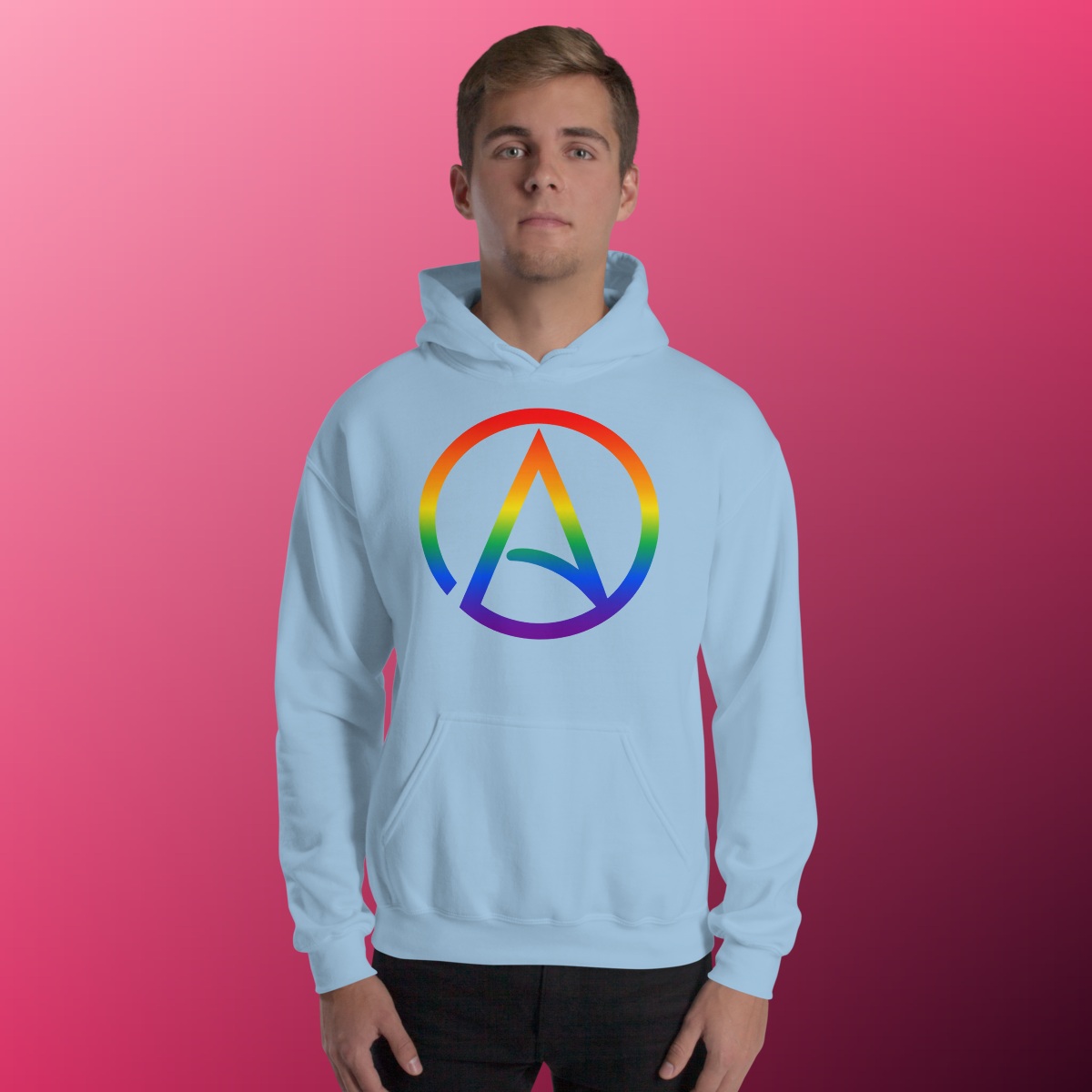 Pride Atheist Symbol Hoodie