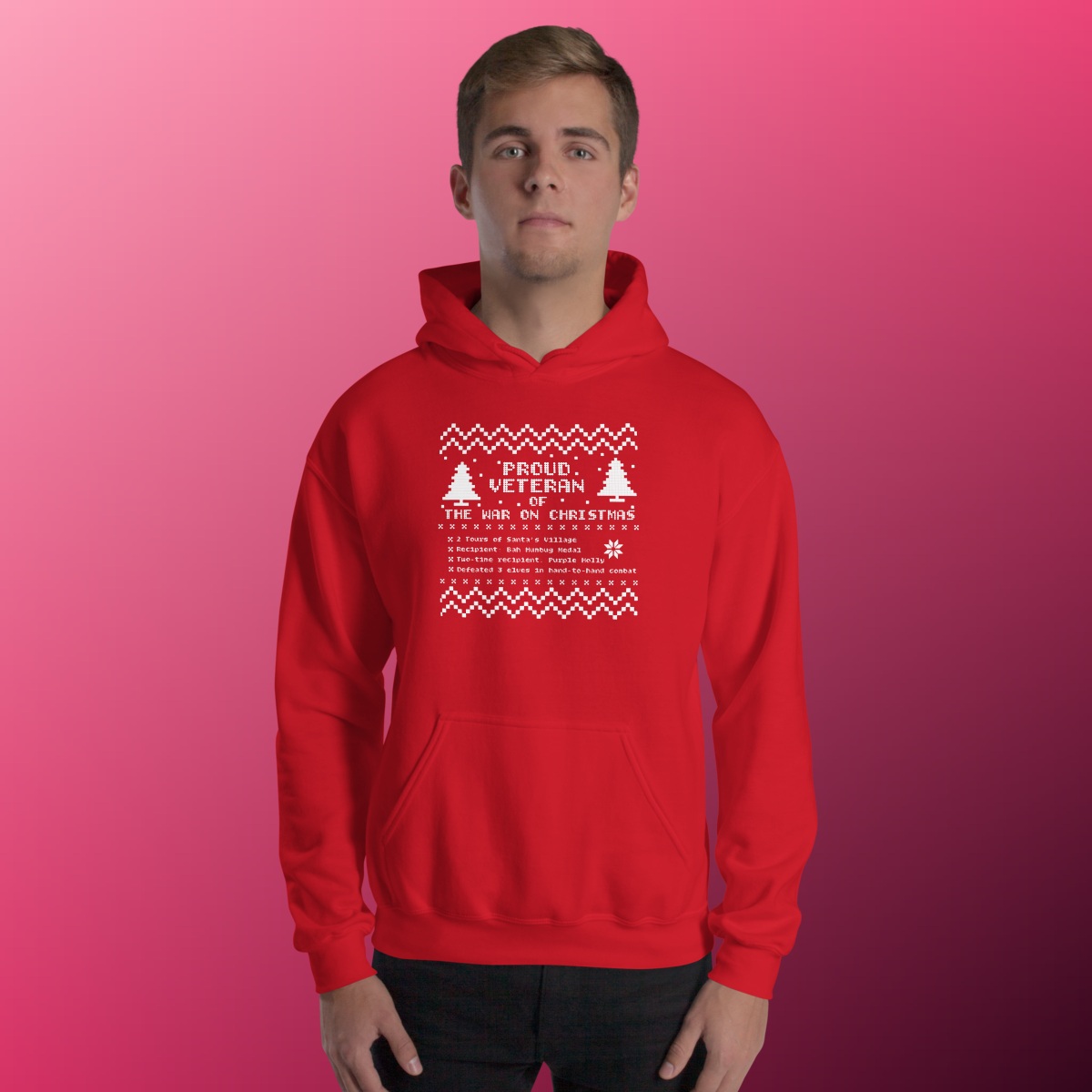 Christmas Veteran Hoodie