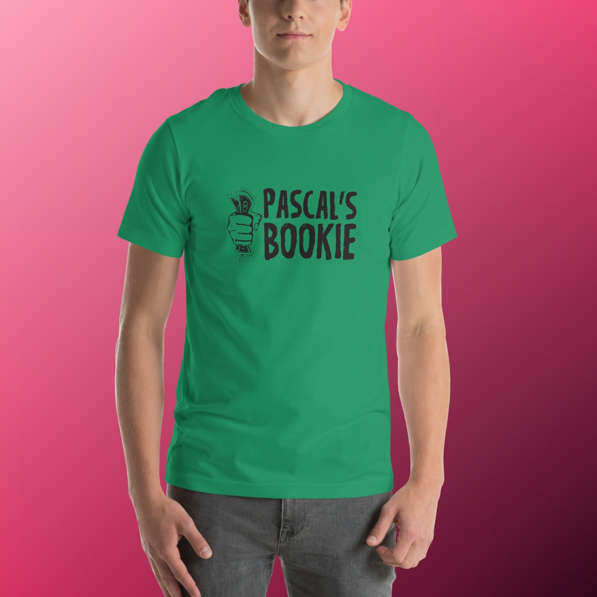 Pascal's Bookie T-Shirt product view 2