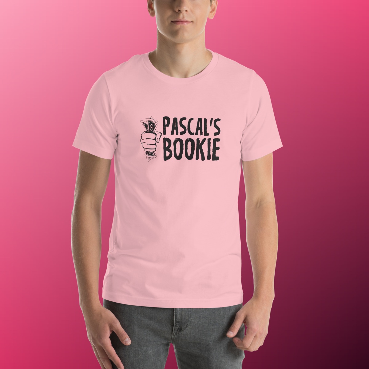 Pascal's Bookie T-Shirt product view 3