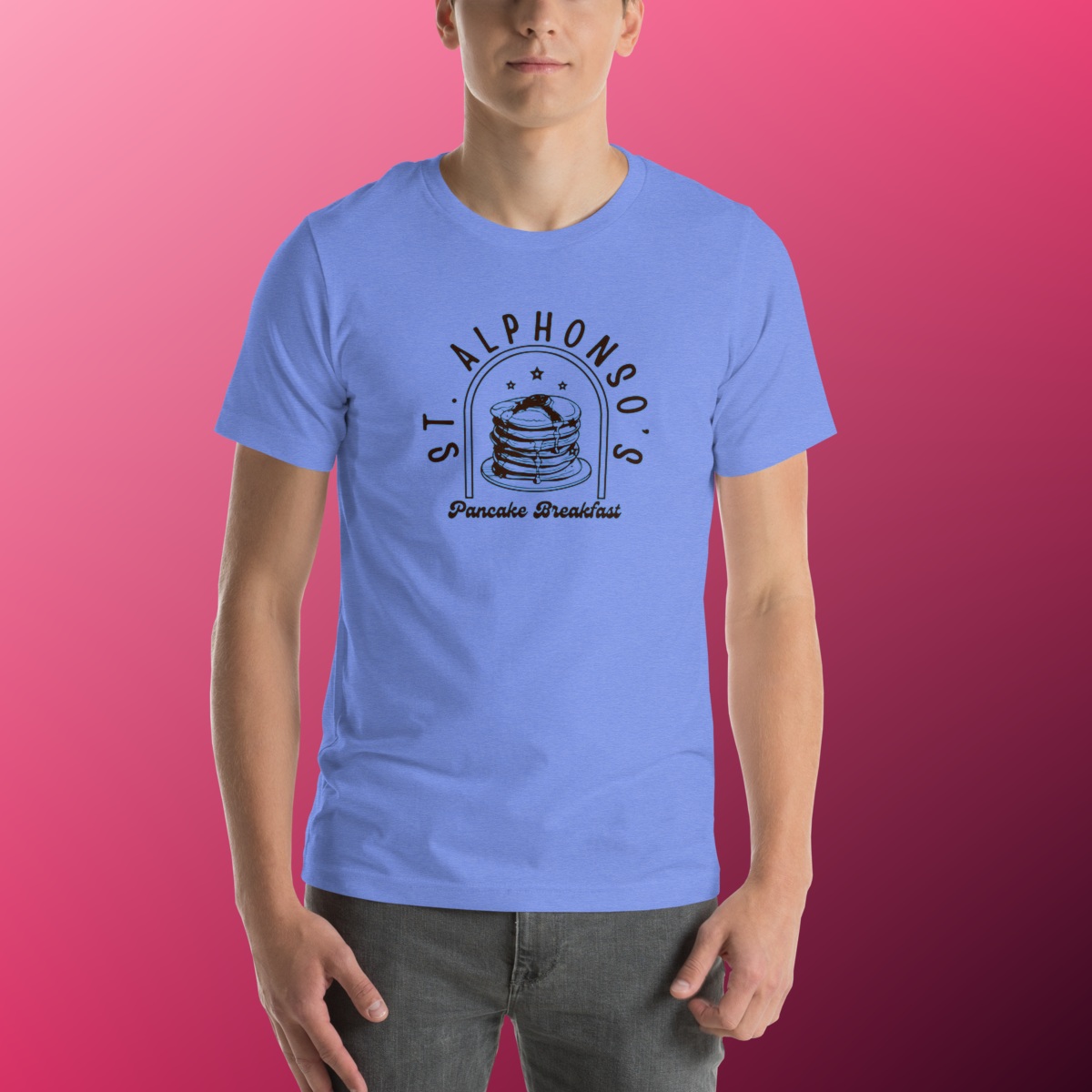 St. Alphonso's Pancake Breakfast T-Shirt product view 9