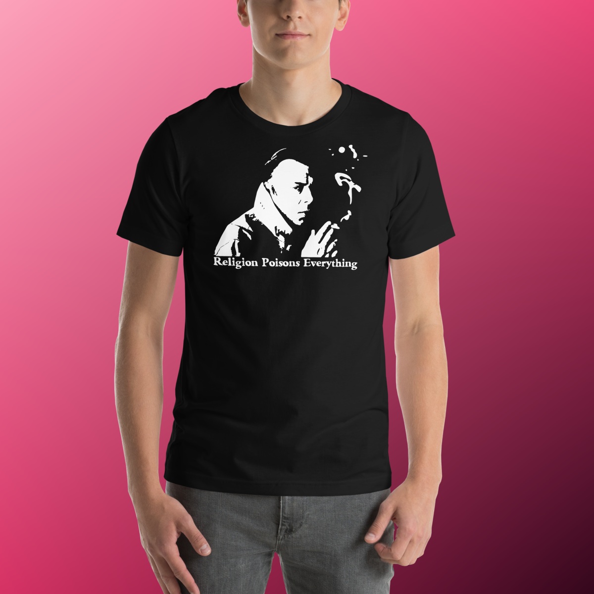 Hitchens Religion Poisons Everything T-Shirt
