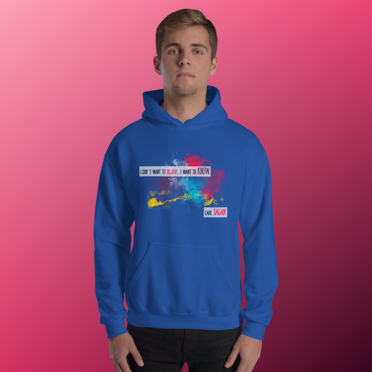 Classic Carl Sagan Hoodie