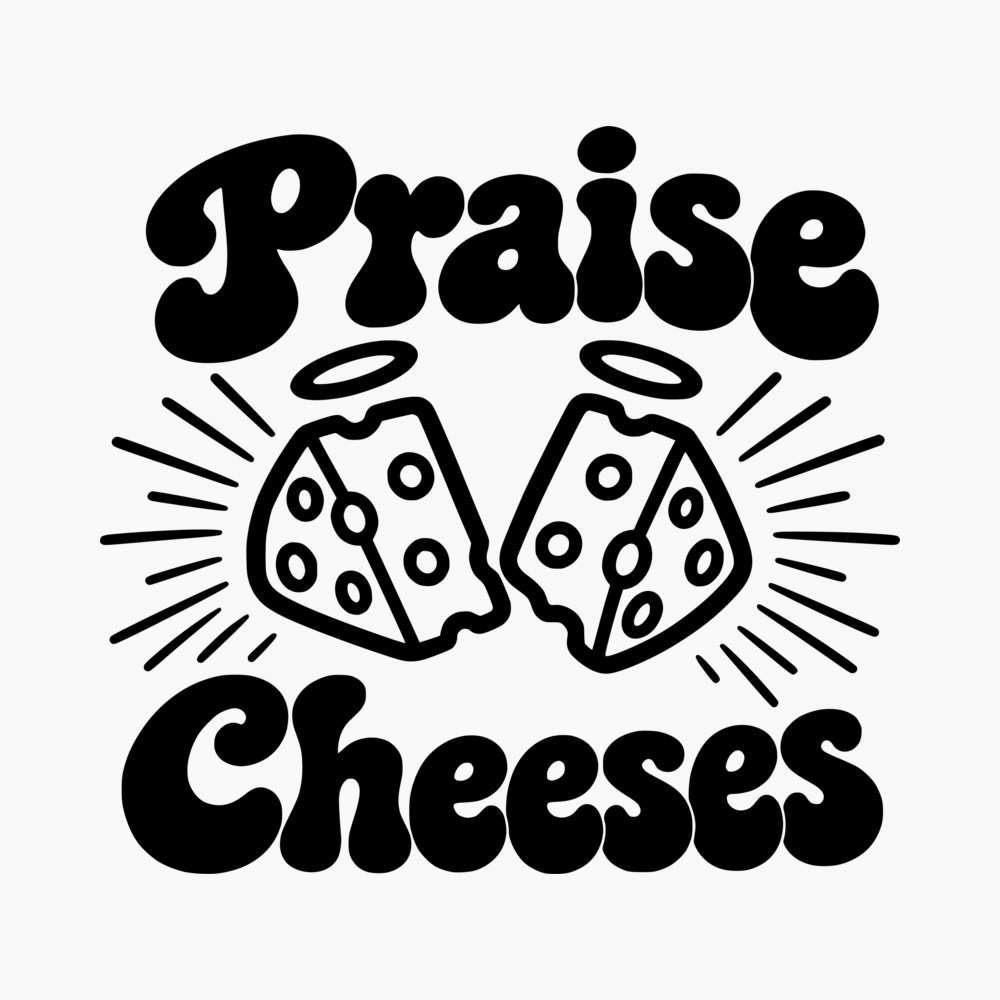 Praise Cheeses Hoodie product view 4
