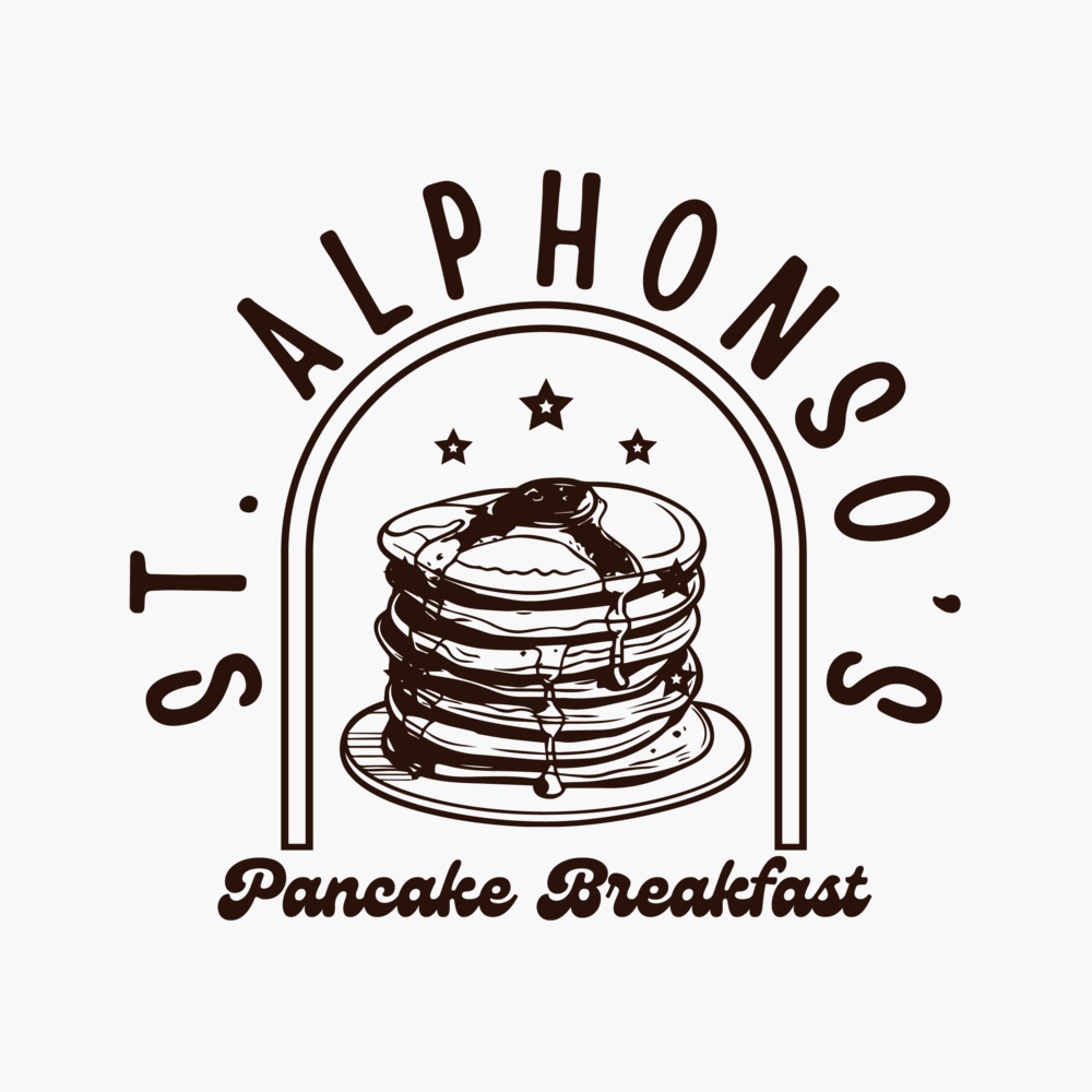St. Alphonso's Pancake Breakfast T-Shirt product view 26