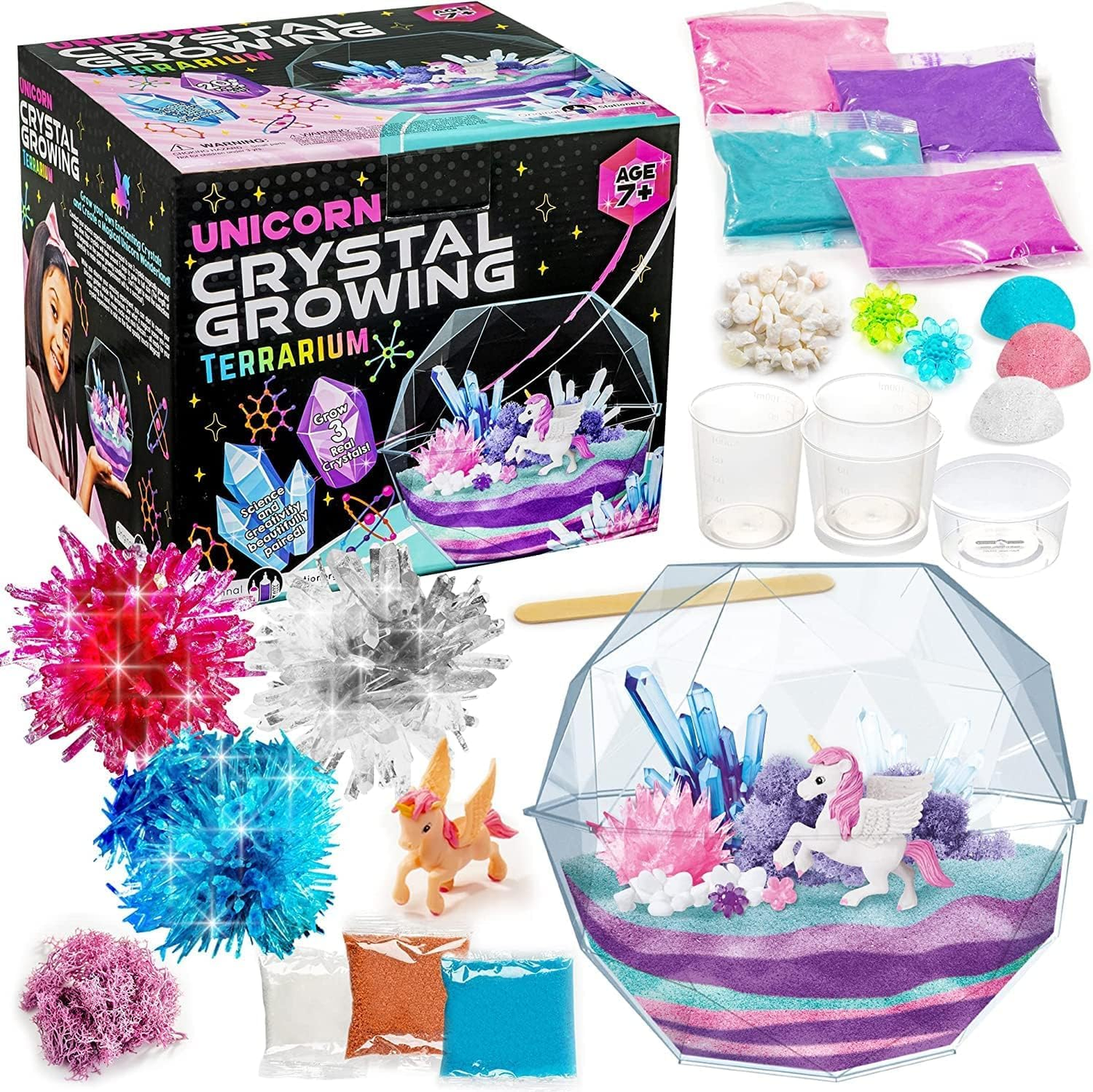 grow your own crystal kit