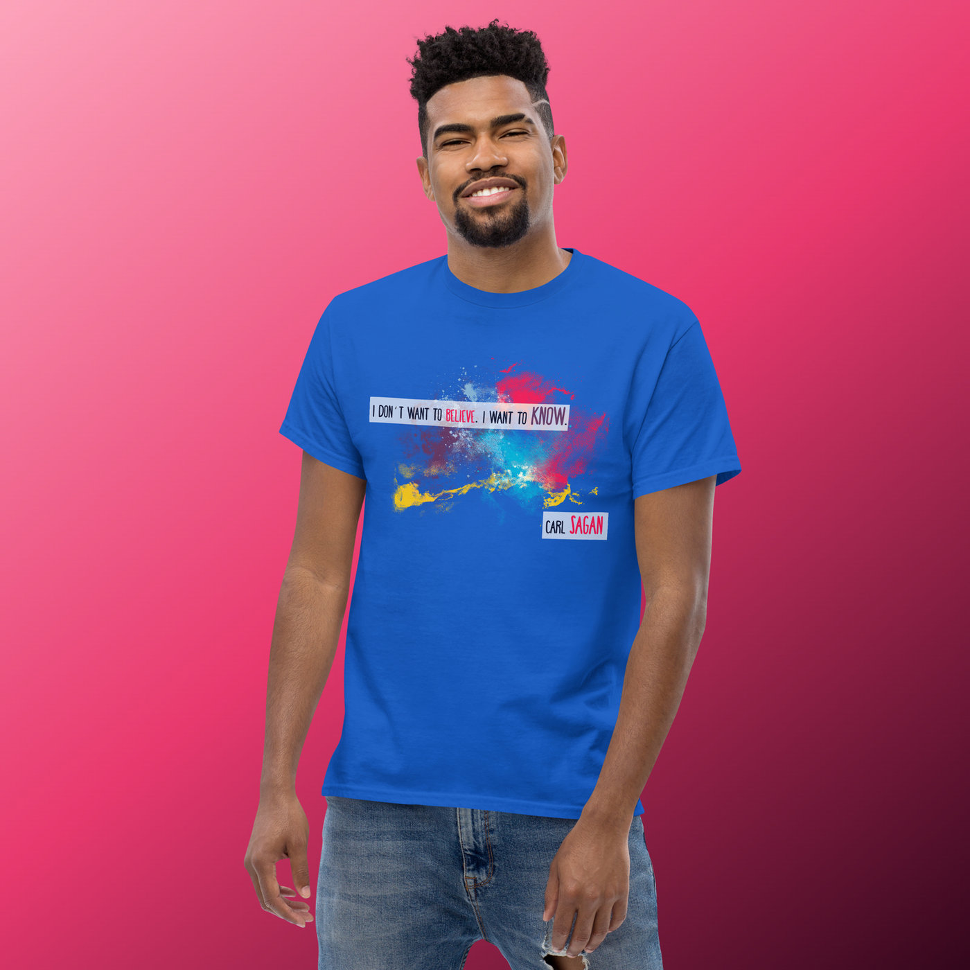 Carl Sagan T-Shirt Unisex classic tee