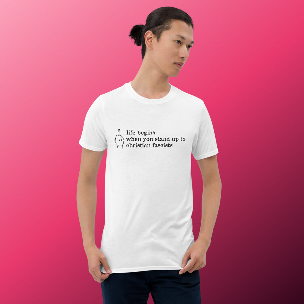 Life begins abortion rights Roe Vs. Wade Short-Sleeve Unisex T-Shirt