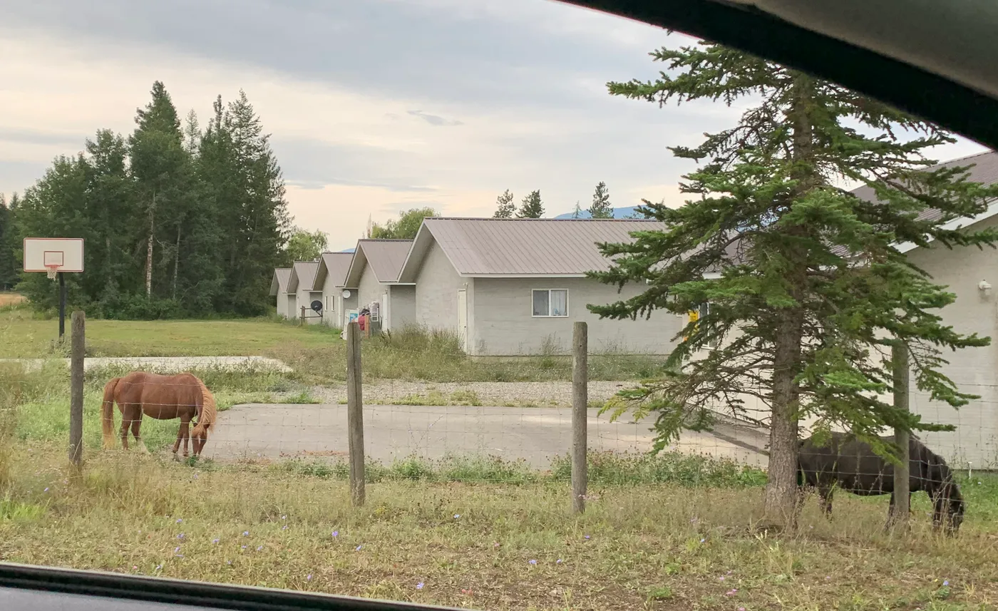 Compound-style living in Bountiful, BC