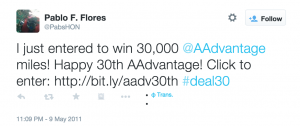 Successful hashtag