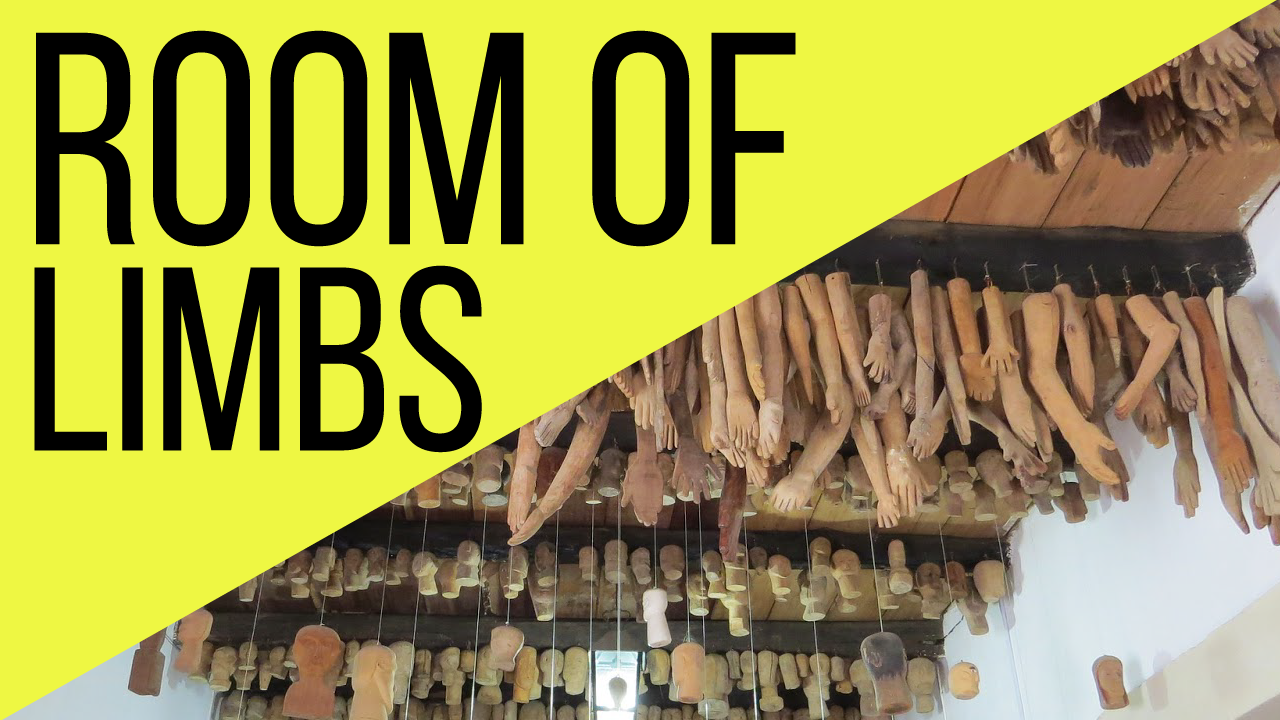 Strange Religion: The Room Covered In Human Body Parts