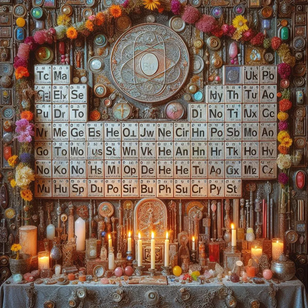 Shrine to the periodic table