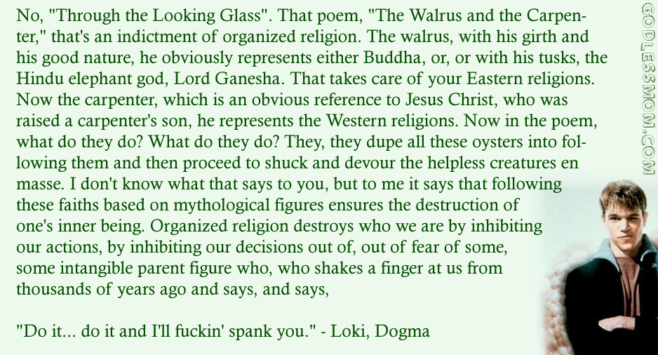 Every Atheist Needs: Dogma