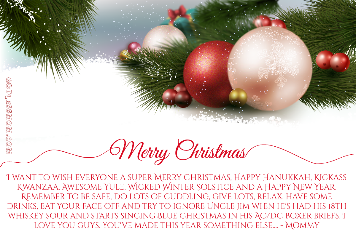 Your Stories of Atheism: Merry Christmakwanzakahsticeyule