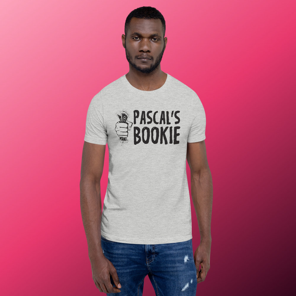 Pascal's Bookie Short-Sleeve Unisex T-Shirt