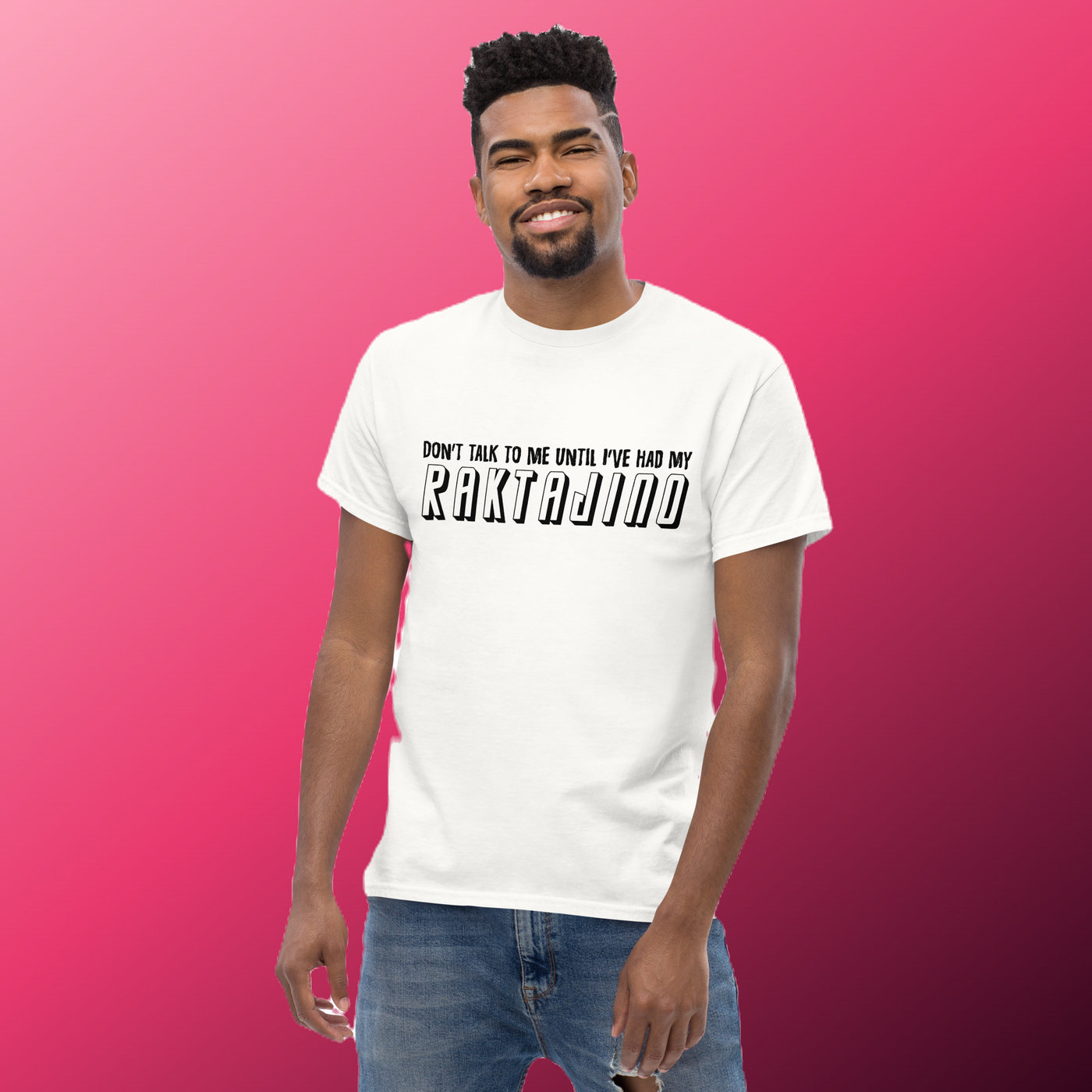 Don't Talk To Me Until I've Had My Raktajino - Star Trek Fan Shirt Novelty Shirt